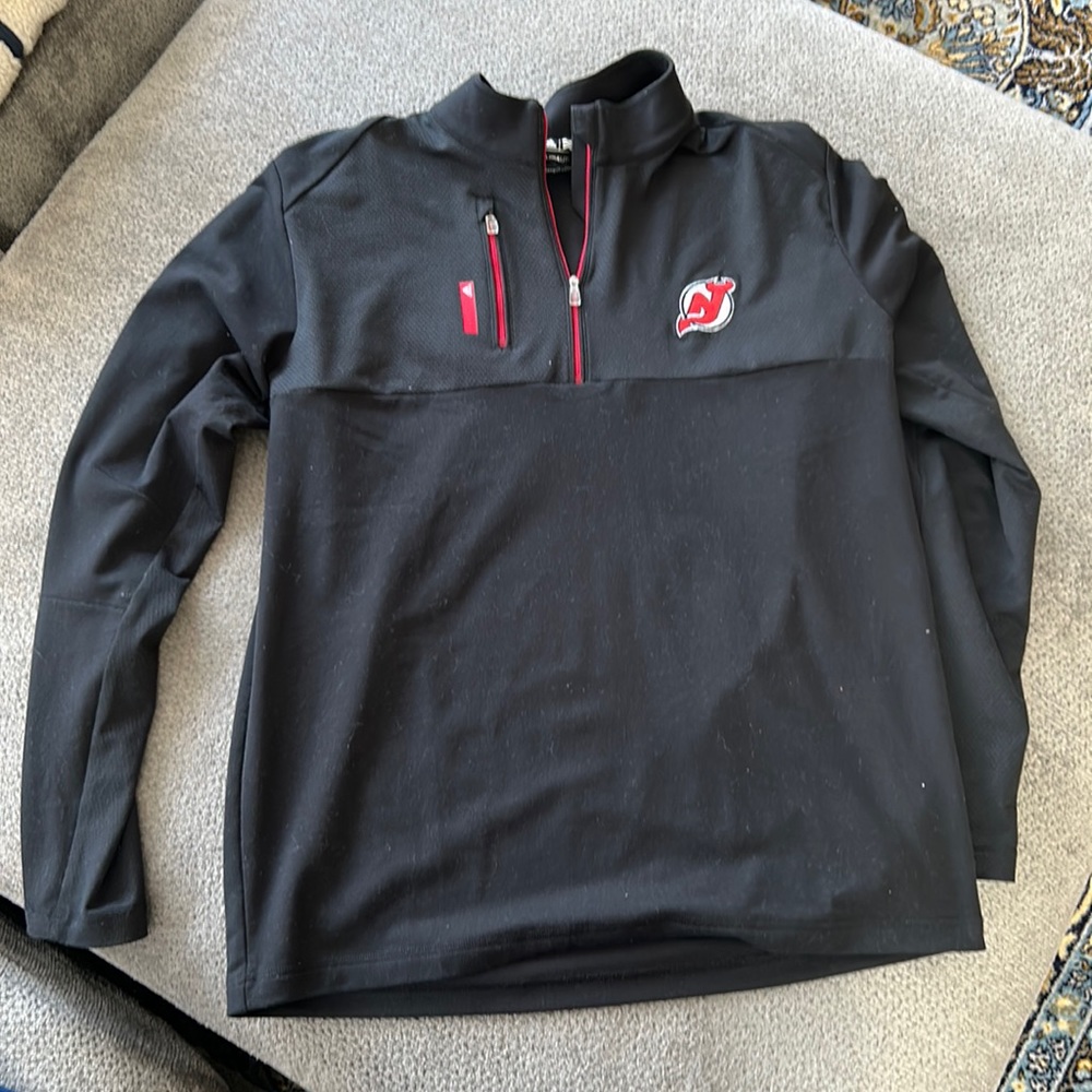 Adidas Golf Quarter zip New Jersey Devils sweatshirt